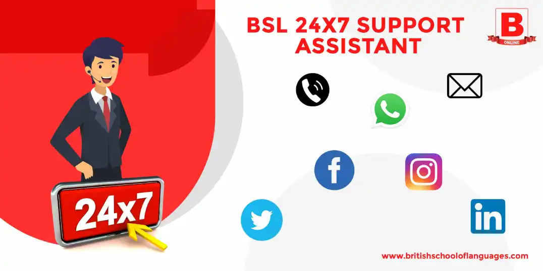 24x7 Call, Whatsapp, Email, and Facebook, Instagram, Twitter student support